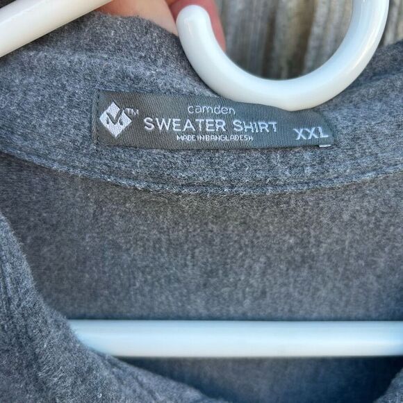 Members Mark sweater shirt button up size XXL - Picture 4 of 8